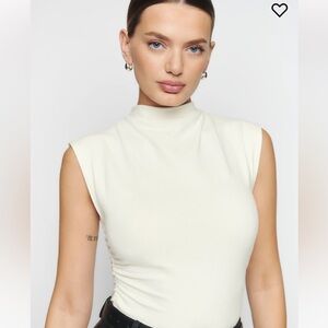 Reformation Lindy Knit Top- XS in Ivory